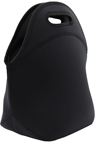 Arabest حقيبة غداء سوداء من النيوبرين، صندوق غداء معزول، حقيبة حمل للنساء وال...