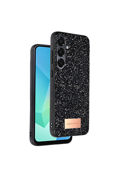 UnDePlus Samsung Galaxy S24 Fe Case Glittery Shiny Silicone Bright Cover