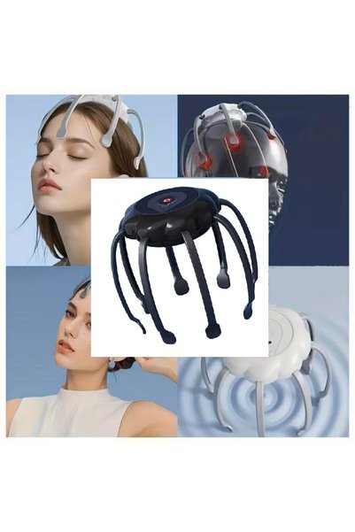 BGA Octopus 8-Arm Neck, Head Massager 360 Degree 3-Mode Massager