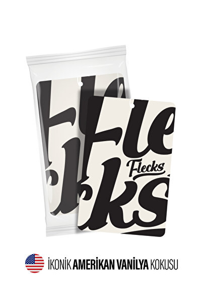 Flecks Amerikan Vanilya Oto Asma Kokusu – Uzun Süre Kalıcı, Premium Koku 1 Adet