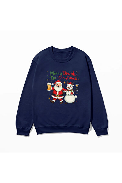 CANDLEMASTORE Merry Drunk I'M Christmas - Sweatshirt