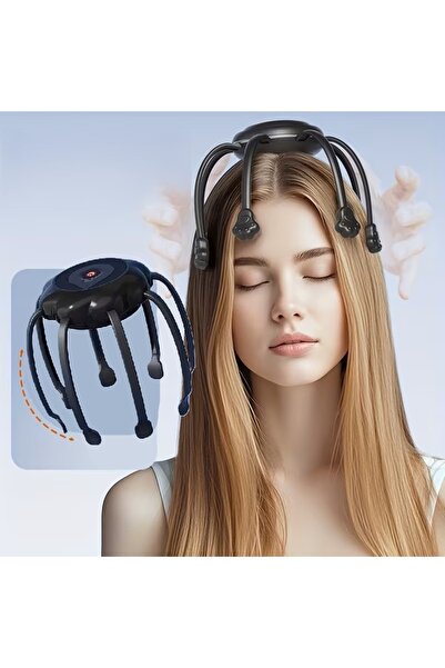 BGA Octopus 8-Arm Neck, Head Massager 360 Degree 3-Mode Massager