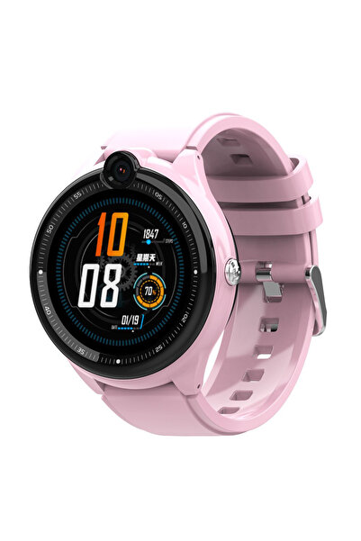 wonlex Ceas Smartwatch Pentru Copii, KT26, Roz, Nano SIM 4G, Functie telefon, Intercom, Apel video