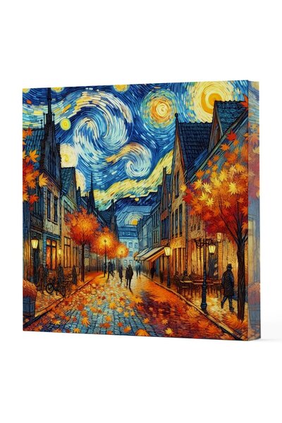 Vivago Art VAN GOGH 3 STRĂȚE - CĂDERNĂ 15x15