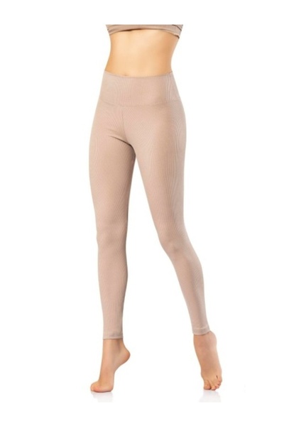 KOTA Diver Corded Fabric , High Waist, Shaping / Sculpting , Stone Gray Leggings