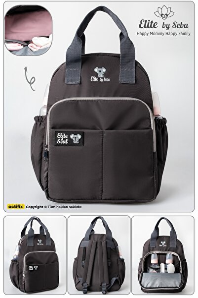 ELITE by Seba Anthracite Parla Baby Care Bag