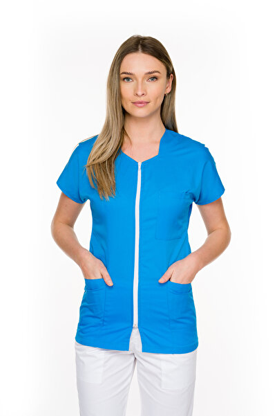 OEM Medical gown with zipper