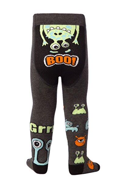 Conte Elegant Șosete din bumbac pentru copii Tip-Top, model 481 - gri închis, 80-86 (14)