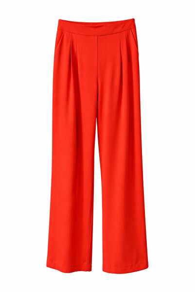 Batik İki Pileli Bol Kesim Pantolon