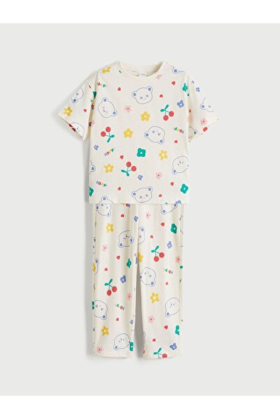 LC Waikiki Crew Neck Girl Pidžama Set