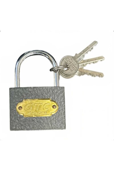 GTC Lacat profesional negru cu 3 chei