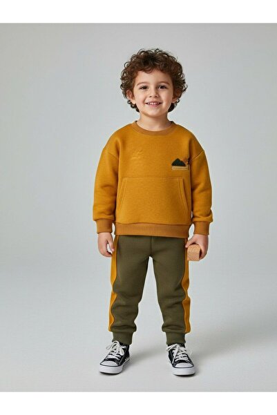 BOBBY JR KİDSWEAR SET DE TRENING PENTRU COPII CU BRODATURĂ SÜZENE CU DUCĂTĂ I...