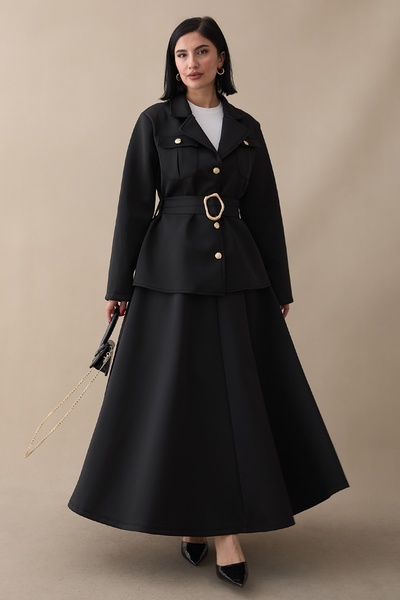 InStyle Κλασικό Σετ Μαύρο Σκουμπάκι Ζευγάρι