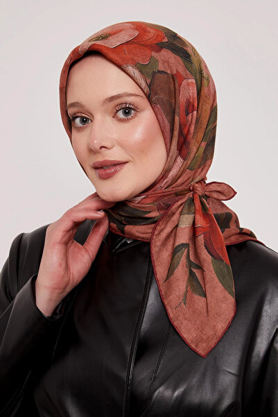 LuvenSara Oscar Scarf - Peach Flower