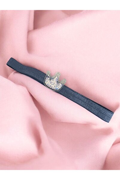 The Cloudish Shop Handmade Baby Hair Band Bandana Blue Crown Tiara Glitter Fi...