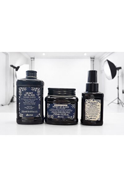 Davines HEART OF SHAMPOO 250 ML & HEART OF CONDİTİONER 250 ML & HEART OF LEAV...