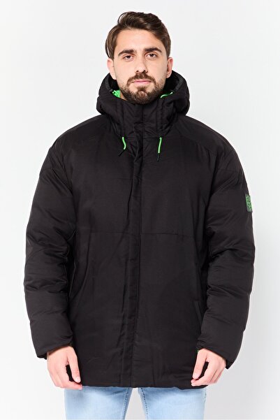 Hugo Boss Boss Men Brand Logo Puffer Jacket, Black