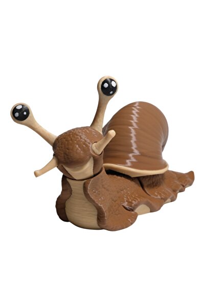 Deniz3DToys Hareketli Salyangoz Oyuncak - Salyangoz Figür