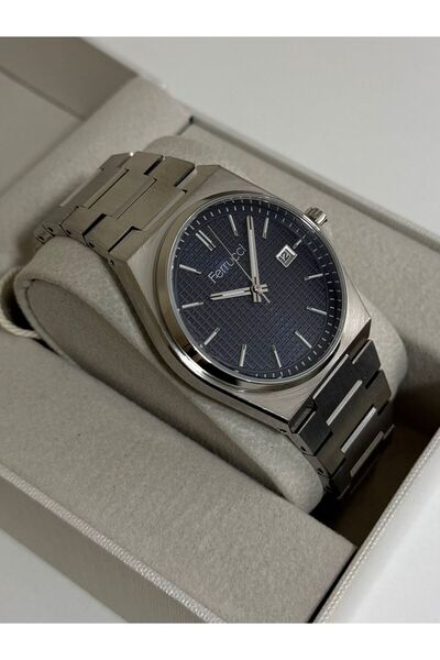 Ferrucci ERKEK KOL SAATİ METAL KASA - METAL KORDON 3 ATM SUYA DAYANIKLI