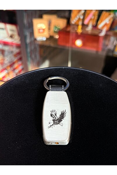 Çakmaklar Metal Anahtarlık Çakmak – Gücün İmzası Kartal Figürlü Hediye İçin İ...