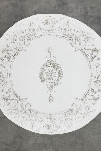 ZEBRACASA Karsten Yuvarlak 120x120cm Paspas - Halı