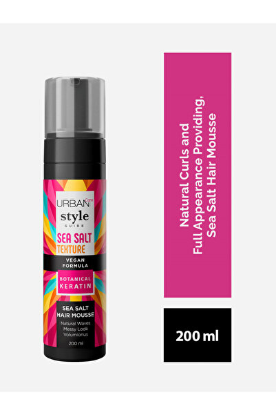 Urban Care Style Guide Sea Salt Texture Sea Salt Mousse 200ml
