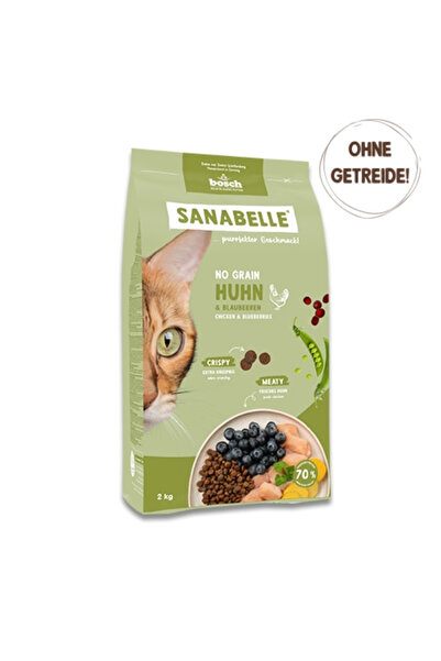 Sanabelle Tavuklu Yaban Mersinli Kedi Maması 400 Gr
