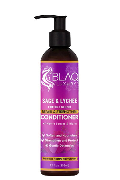 Cantu Shea Butter Balsam reparator si fortifiant Sage & Lychee, Blaq Luxury, ...