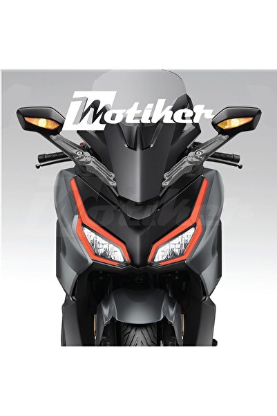 Motiker Honda Forza 2023-2024-2025 Yılları Uyumlu Kırmızı Far Filmi Far Tasar...