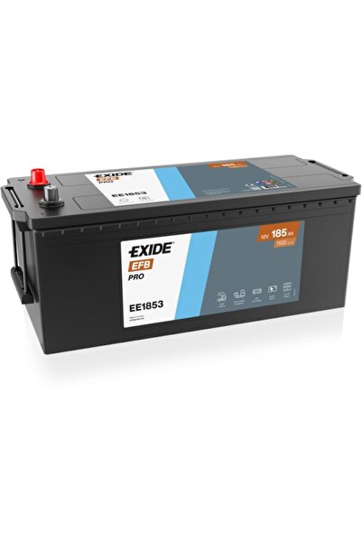 EXIDE EE1853 12V 185Ah 1100A Start Stop Efb Ağır Vasıta Aküsü (Üretim Tarihi:...