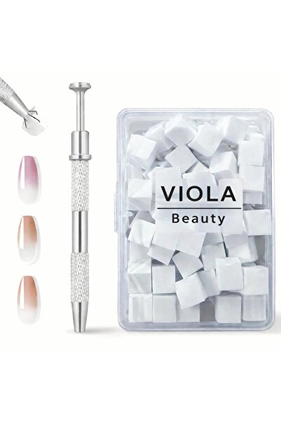 VIOLA BEAUTY TUTUCU KALEMLİ NAIL ART OMBRE SÜNGERİ (100'LÜ)