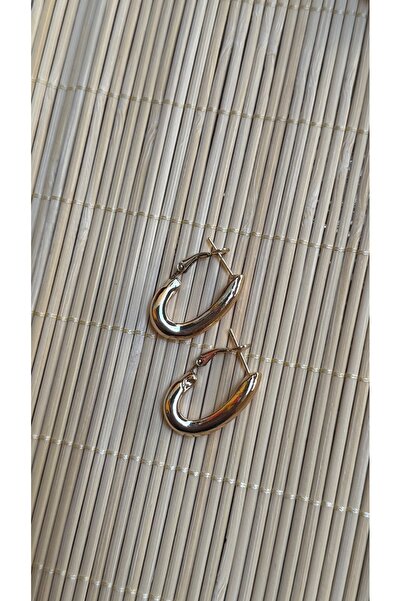 ADENNA JEWELRY Gold Steel Clip Earrings