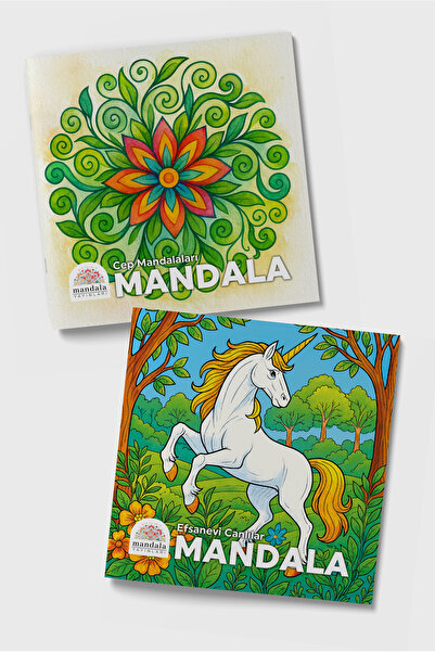 Art Terapi Mandala Yayınları YETİŞKİNLER İÇİN MANDALA BOYAMA KİTABI CEP BOY 2...