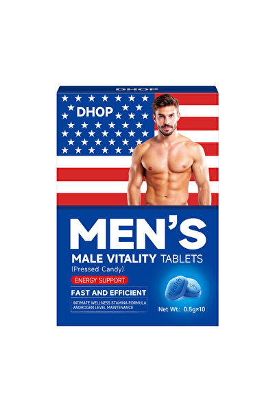 DHOP أقراص مكملات حيوية للرجال تعزز الطاقة والصحة العامة