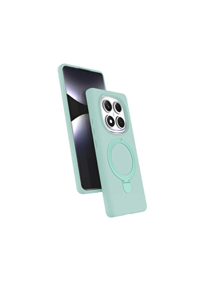 UnDePlus Xiaomi Redmi Note 14 Pro 5G Kılıf Slikon M-safe Şarj Uyumlu Silikon ...