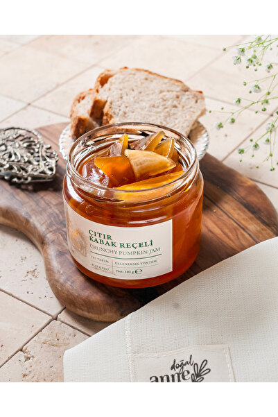 Doğal Anne Eli Kaş Çıtır Kabak Reçeli (330gr)
