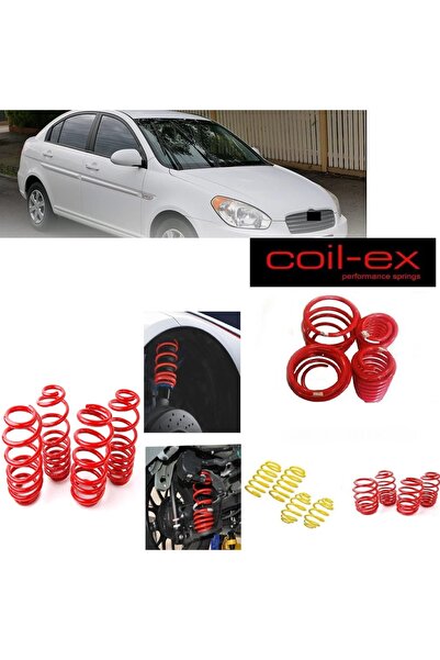 X POWER TUNİNG HYUNDAİ ACCENT ERA 2007-2011 COİL-EX 3.5 CM HELEZON SPOR YAY