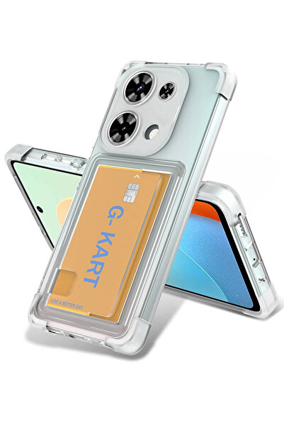 NewFace حافظة OZLSTOR لهاتف Xiaomi Redmi Note 13 Pro 4G من السيليكون الشفاف (...