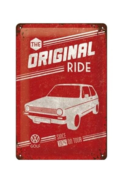 Nostalgic Art Metal plate 20X30 Volkswagen Golf - The Origina