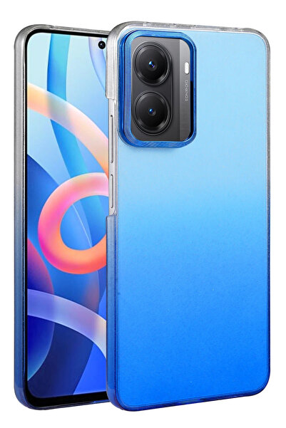 NewFace 1611532747 غطاء لامع لهاتف شاومي بوكو X7 برو (173215) - أزرق