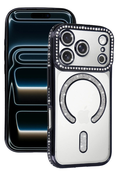 NewFace 1612840747 حافظة أبل آيفون 17 برو ماكس جوكي سيملي ماجنيتك سيف (104028...