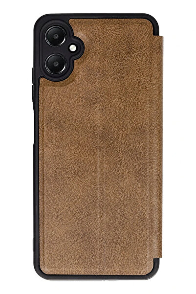 NewFace غطاء حماية قابل للطي لهاتف سامسونج جالاكسي A05 (123452) - أسمر