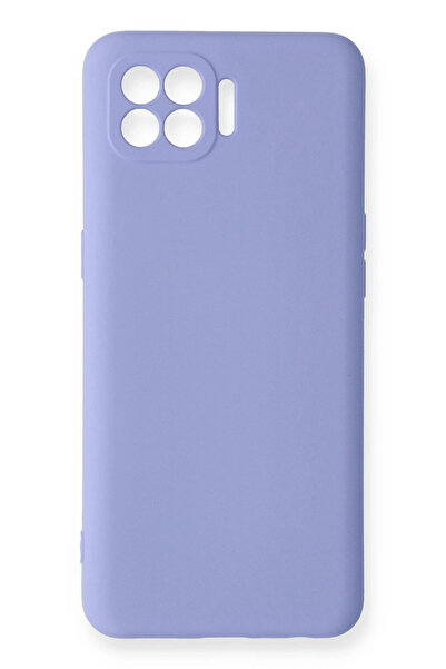 NewFace حافظة OZLSTOR Reno 4 Lite من السيليكون المخملي الداخلي (114320) - أرج...