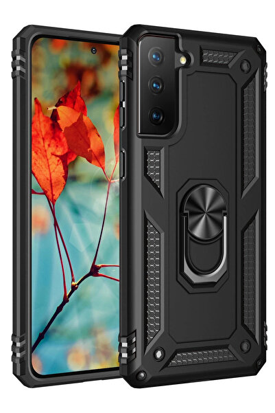 NewFace 1614710747 غطاء سامسونج جالاكسي إس 21 بلس غطاء سيليكون مع حلقة صوفيا ...