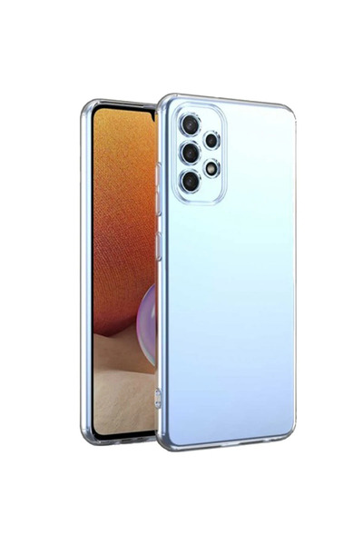 NewFace 1614703747 حافظة سامسونج جالاكسي A23 4G فاخرة (180347) سيليكون شفاف