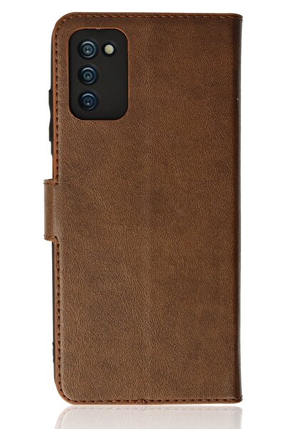 NewFace 1610554747 حافظة سامسونج جالاكسي A03S تريند إس بلس (215405) - تان