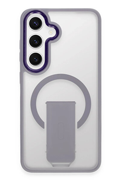 NewFace غطاء OZLSTOR لهاتف سامسونج جالاكسي S24 مع حامل ماج سيف (105816) - أرج...