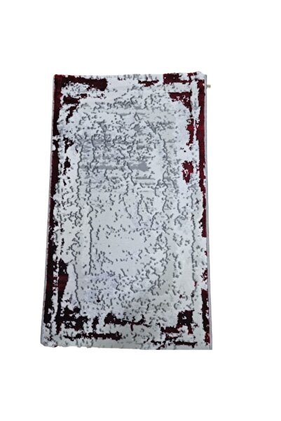 OEM Covor antic, abstract, gri/roșu, 80 x 50 cm