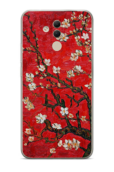 Manitoba Huawei Mate 20 Lite Uyumlu Baskılı Yumuşak Silikon Şeffaf Telefon Kı...