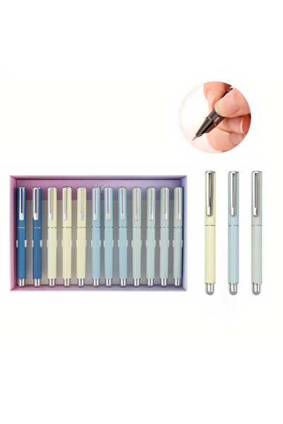 JML1 Metallic Pens Set of 12 with Eraser, Thermosensitive Ink 12cm Different ...